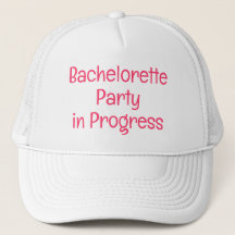 Bachelorette casquettes en cours