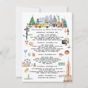 Bachelorette Christmas in New York City