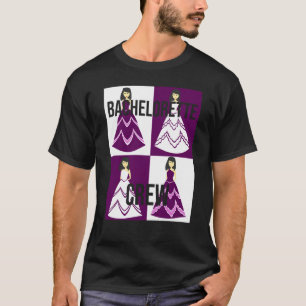 Bachelorette Crew bride evening bechlorette party T-Shirt