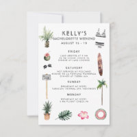 Bachelorette Destination Bikini Beach Bridal Bash