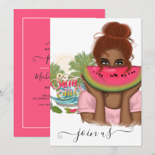 Bachelorette d'été Invitation
