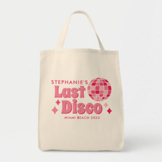 Bachelorette Disco Themed Customizable Shirts Tote Bag