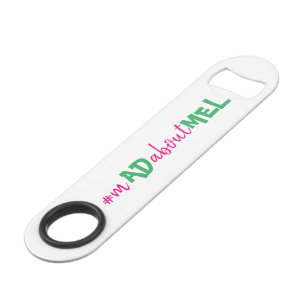 Bachelorette Hashtag Bottle Opener Pink Green Speed Bottle Opener