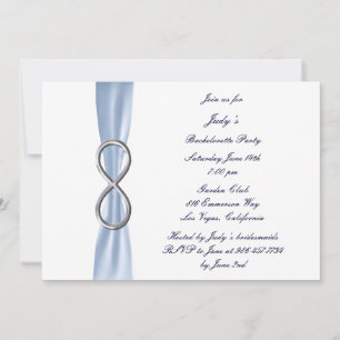 Bachelorette Infinity Bachelorette Invitation