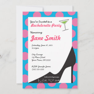 Bachelorette Invitation
