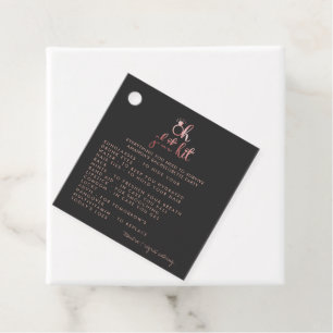 Bachelorette Kit Favour Tag