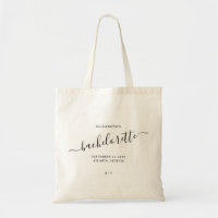 Bachelorette Modern Minimal Trendy Script Custom