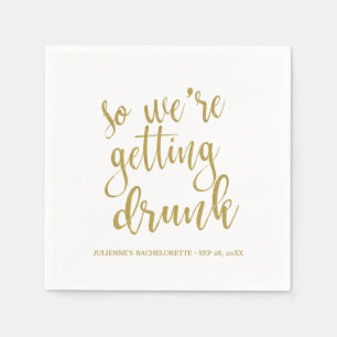 Bachelorette Napkin
