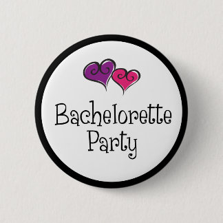 bachelorette party 2 inch round button