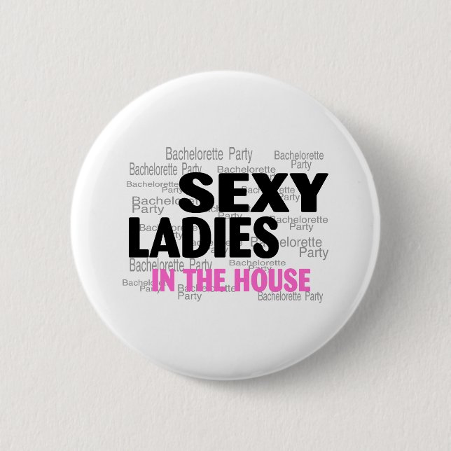Bachelorette Party 2 Inch Round Button (Front)