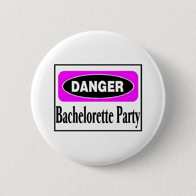 Bachelorette Party 2 Inch Round Button (Front)