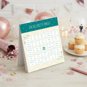 Bachelorette Party Bingo Game Bridal Shower Game Notepad