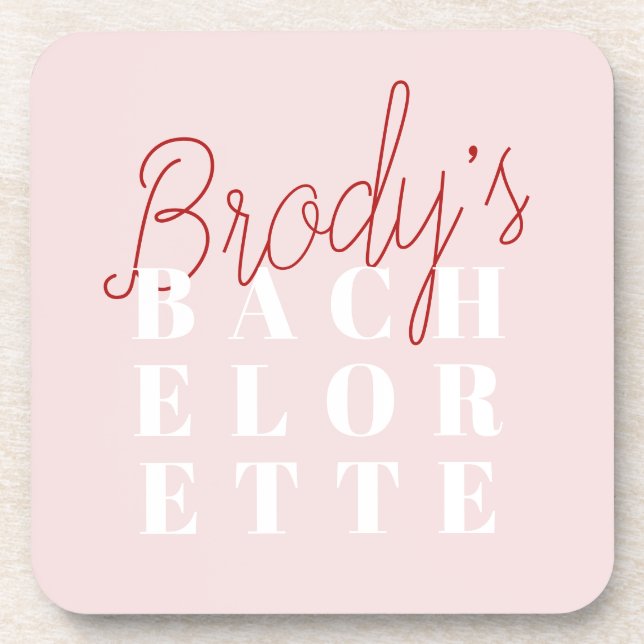 Bachelorette Party - Brody Coaster (Front)
