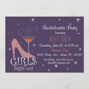 Bachelorette Party design Invitation