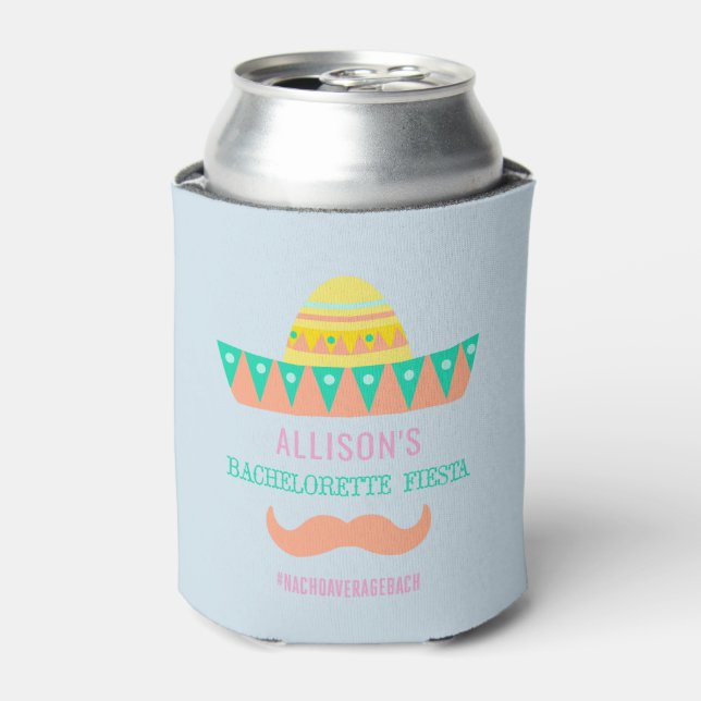 Bachelorette Party Favour Fiesta Can Cooler (Can Front)