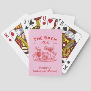 Bachelorette Party Game Custom Playing Cards