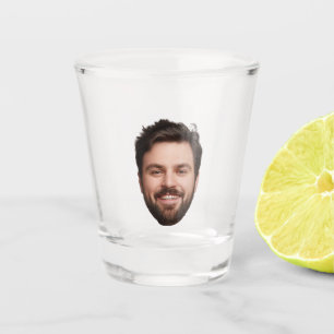 Bachelorette Party Groom Face Decorations, Groom Shot Glass