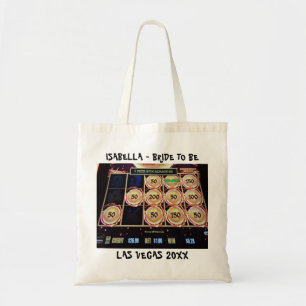 Bachelorette Party In Las Vegas Name And Photo Tote Bag