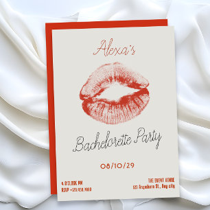 Bachelorette party invitation