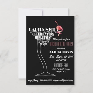 Bachelorette party invitation