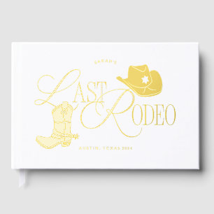 Bachelorette Party LAST RODEO Photo Guest Book