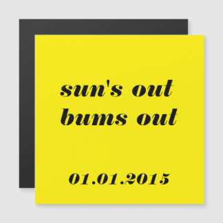 Bachelorette Party Magnetic Invitation