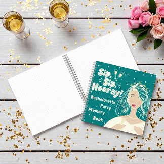 Bachelorette Party Memory Book | Spiral Notebook