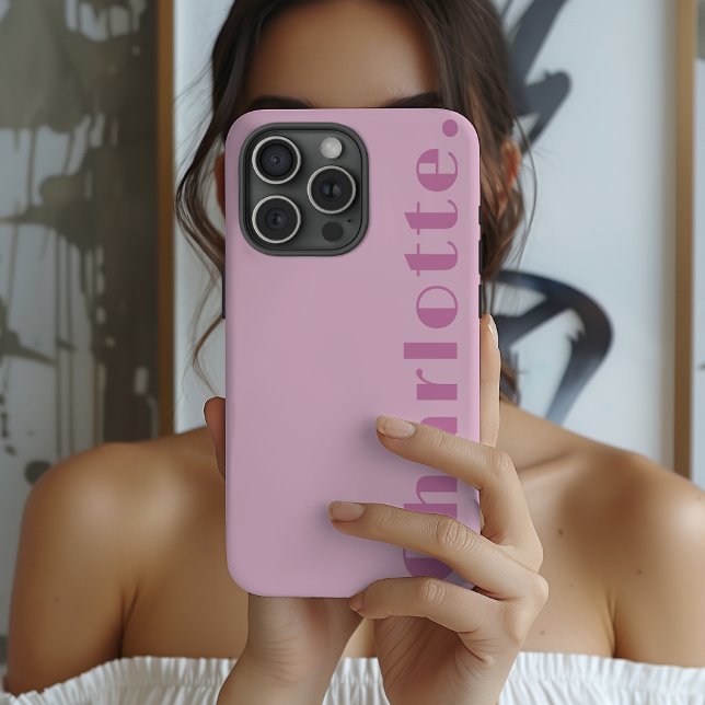 Bachelorette Party | Modern Script Name Wedding  iPhone Case (bridesmaid gift, daughter gift, sister gift, best friend gift, teenager gift, birthday  gift for her)