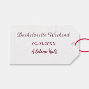 bachelorette party name maron date bridal shower s gift tags
