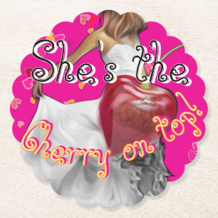 Bachelorette Party  Paper Coaster