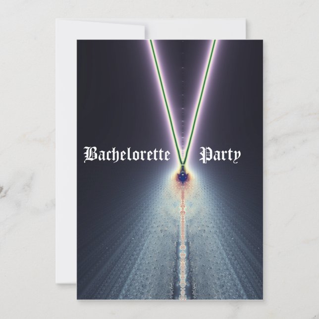 Bachelorette Party Personalized Invites (Front)