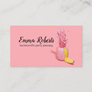 Bachelorette Party Planning Business Card