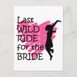 Bachelorette Party Postcard