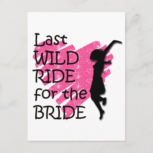 Bachelorette Party Postcard (Front)
