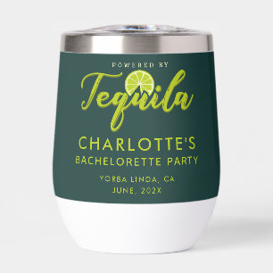 Bachelorette Party Powered by Tequila Keepsake