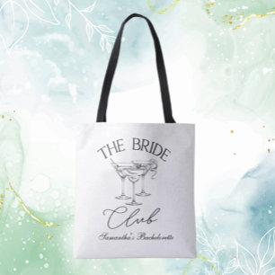 Bachelorette Party Wedding Tote Bag