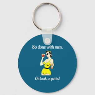 Bachelorette Party Women's Funny Inappropriate Y Keychain