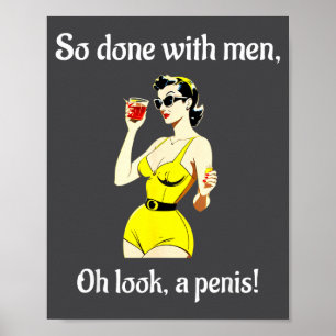 Bachelorette Party Women's Funny Inappropriate Y Poster