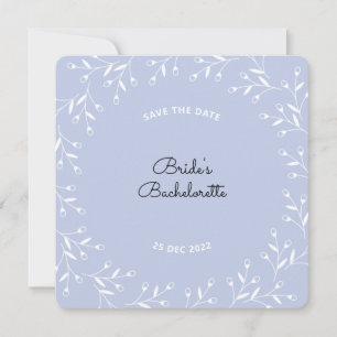 Bachelorette Save the Date card