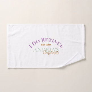 Bachelorette Spa Day Towels