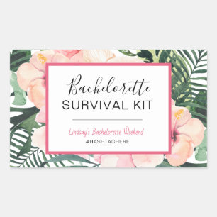 Bachelorette Survival Kit Sticker