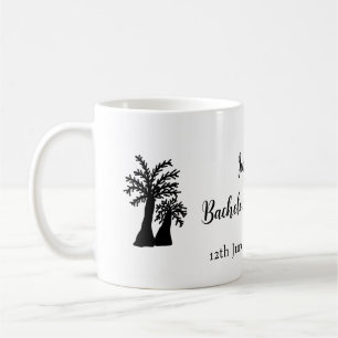 Bachelorette weekend coconut tree club add name  coffee mug