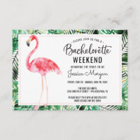 Bachelorette Weekend Itinerary Flamingo Tropical