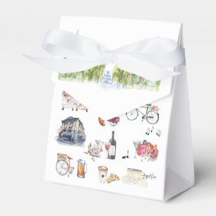 Bachelorette Weekend Itinerary   Savannah, Georgia Favor Box