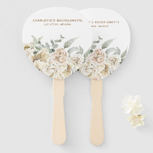 Bachelorette Weekend Party Favor Personalized Gift Hand Fan