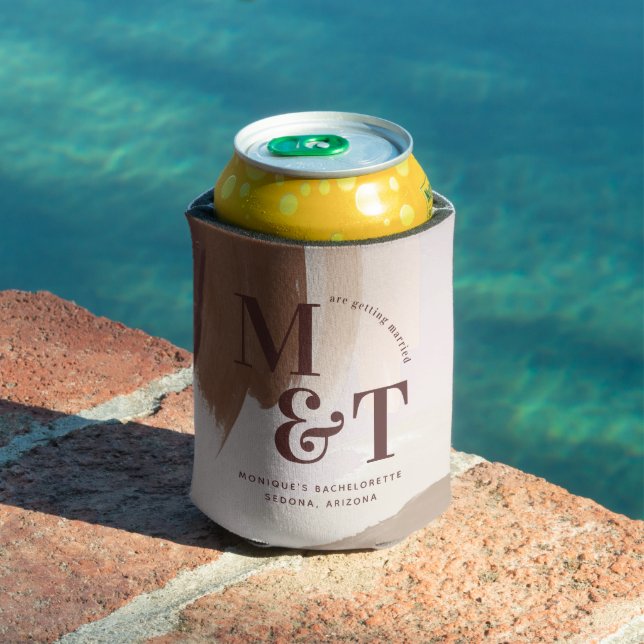 Bachelorette Weekend Party Favour Personalized  Can Cooler (In Situ Pool)