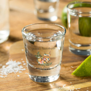 Bachelorette Weekend Party Favour Personalized Shot Glass