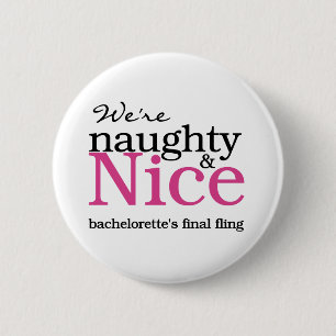 Bachelorettes Final Fling Pink 2 Inch Round Button