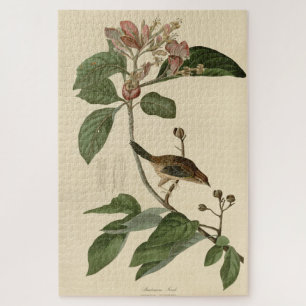 Bachman's Finch (Sparrow) Audubon Birds of America Jigsaw Puzzle