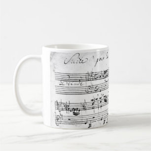 Bach's Lute Suite Coffee Mug